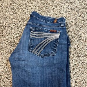 7 for all mankind jeans size 27